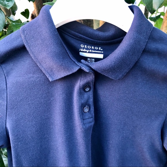 Unisex Polo Shirt Uniform Top Sz. 14/16 - Picture 2 of 5